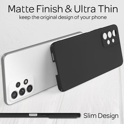 NALIA Ultra Slim Hardcase für Samsung Galaxy A53 – Anti-Fingerabdruck & 0.5mm Dünn – PUREFIT (Matt & Leicht) – Marke aus Berlin