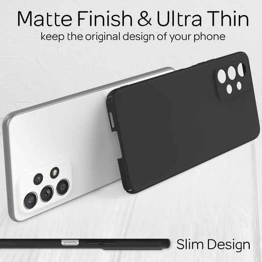 NALIA Ultra Slim Hardcase für Samsung Galaxy A53 – Anti-Fingerabdruck & 0.5mm Dünn – PUREFIT (Matt & Leicht) – Marke aus Berlin