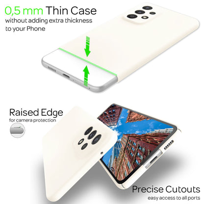NALIA Ultra Slim Hardcase für Samsung Galaxy A53 – Anti-Fingerabdruck & 0.5mm Dünn – PUREFIT (Matt & Leicht) – Marke aus Berlin