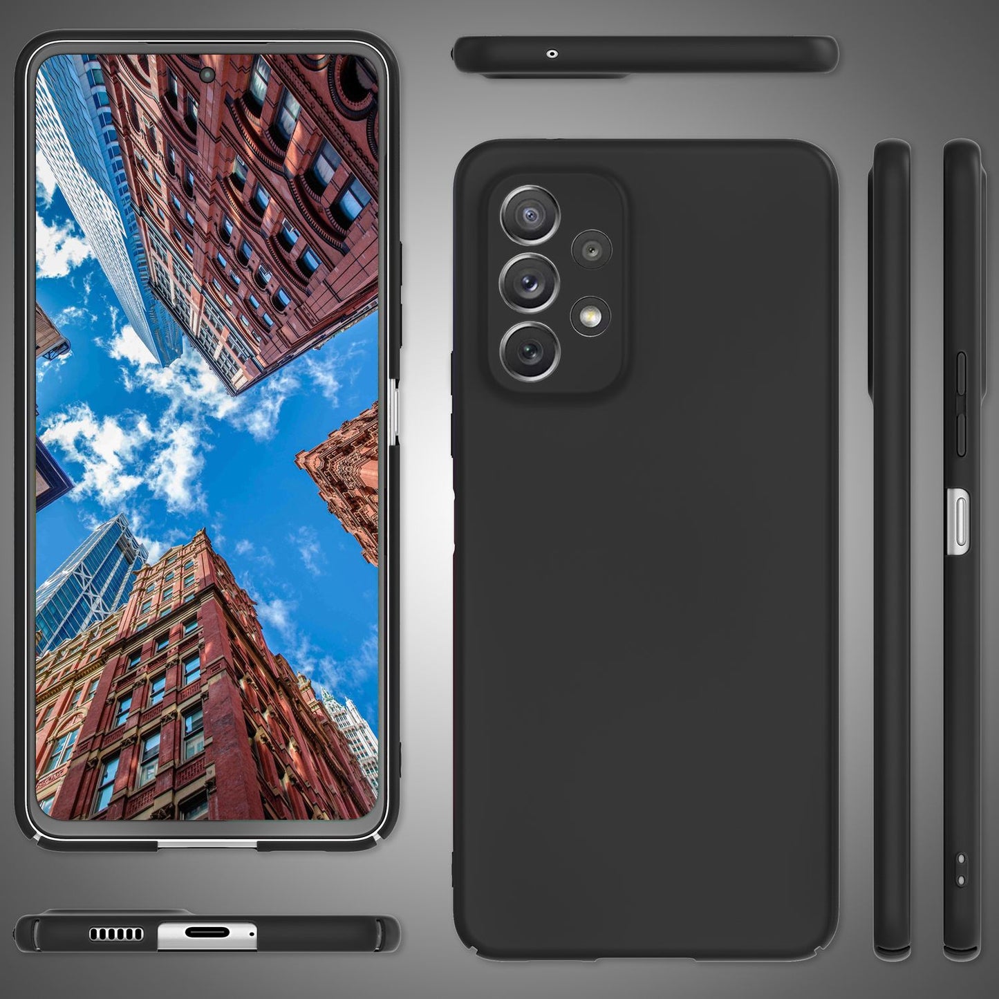 NALIA Ultra Slim Hardcase für Samsung Galaxy A53 – Anti-Fingerabdruck & 0.5mm Dünn – PUREFIT (Matt & Leicht) – Marke aus Berlin