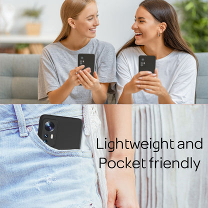 NALIA Ultra Slim Hardcase für Xiaomi 12 / 12X – Anti-Fingerabdruck & 0.5mm Dünn – PUREFIT (Matt & Leicht) – Marke aus Berlin