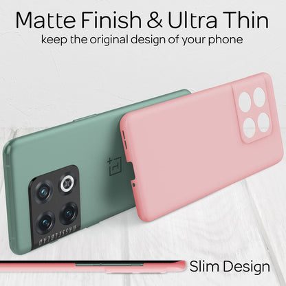 NALIA Ultra Slim Hardcase für OnePlus 10 Pro – Anti-Fingerabdruck & 0.5mm Dünn – PUREFIT (Matt & Leicht) – Marke aus Berlin