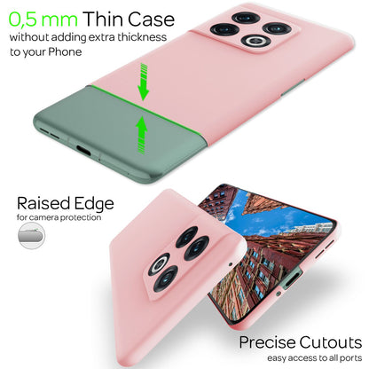 NALIA Ultra Slim Hardcase für OnePlus 10 Pro – Anti-Fingerabdruck & 0.5mm Dünn – PUREFIT (Matt & Leicht) – Marke aus Berlin
