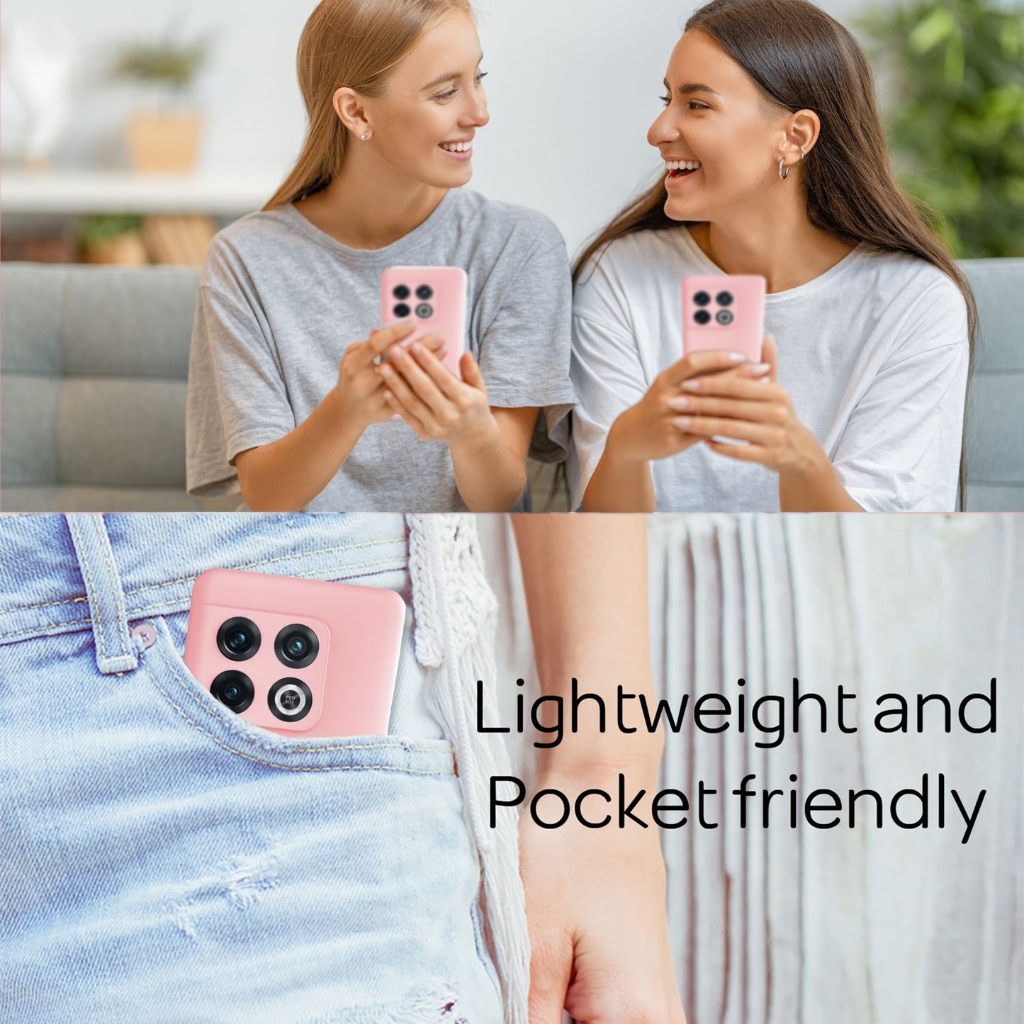 NALIA Ultra Slim Hardcase für OnePlus 10 Pro – Anti-Fingerabdruck & 0.5mm Dünn – PUREFIT (Matt & Leicht) – Marke aus Berlin