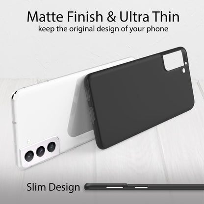 NALIA Ultra Slim Hardcase für Samsung Galaxy S22 – Matt & 0.3mm Dünn – PHANTOM (Dünnes Cover & Kamera-Vollschutz) – Marke aus Berlin