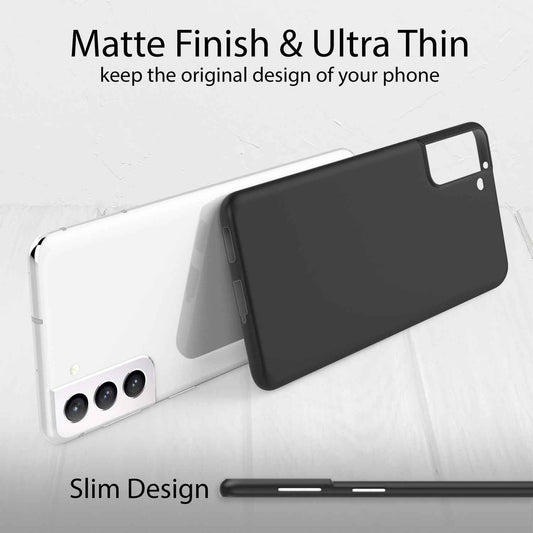 NALIA Ultra Slim Hardcase für Samsung Galaxy S22 Plus – Matt & 0.3mm Dünn – PHANTOM (Dünnes Cover & Kamera-Vollschutz) – Marke aus Berlin