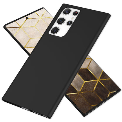 NALIA Ultra Slim Hardcase für Samsung Galaxy S22 Ultra – Matt & 0.3mm Dünn – PHANTOM (Dünnes Cover & Kamera-Vollschutz) – Marke aus Berlin