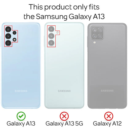 NALIA 360° Hülle für Samsung Galaxy A13 (4G) – Vorne & Hinten Schutz – 360GUARD (Full-Body Case) – Marke aus Berlin