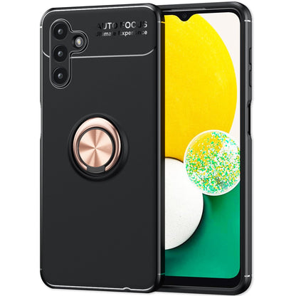 NALIA Ringhülle für Samsung Galaxy A13 5G – Ring-Ständer 360° & für Magnet-Halter – GRIP360 (Mattiertes Silikon Case) – Marke aus Berlin