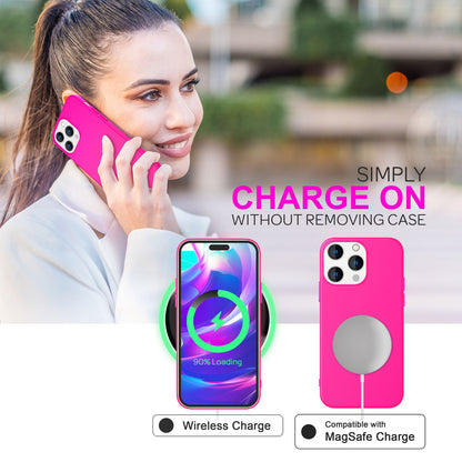 NALIA Neon Silikonhülle für iPhone 14 Pro Max – Soft-Touch & Signal-Neon – NEONSHOCK (Matte Schutzhülle) – Marke aus Berlin