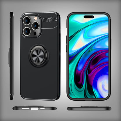 NALIA Ringhülle für iPhone 14 Pro Max – Ring-Ständer 360° & für Magnet-Halter – GRIP360 (Mattiertes Silikon Case) – Marke aus Berlin