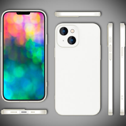 NALIA Ultra Slim Hardcase für iPhone 14 – Anti-Fingerabdruck & 0.5mm Dünn – PUREFIT (Matt & Leicht) – Marke aus Berlin