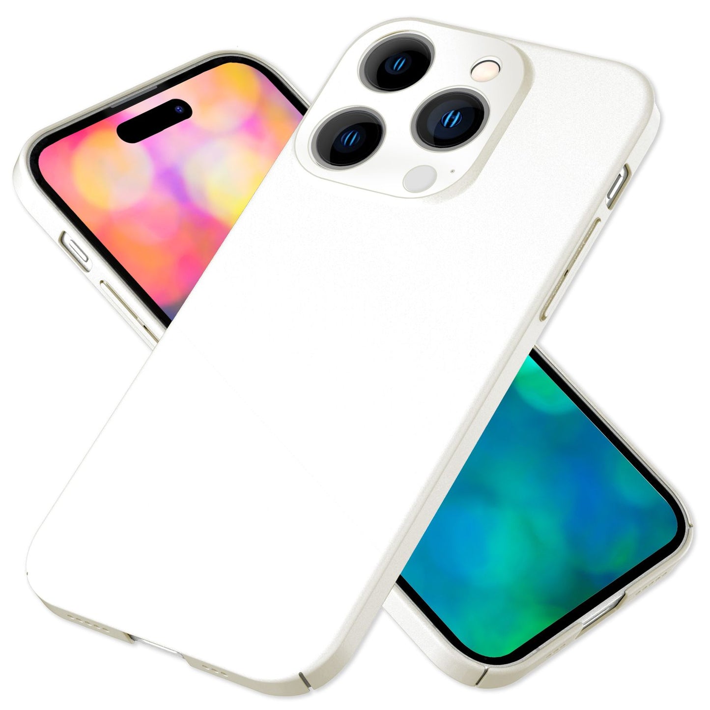 NALIA Ultra Slim Hardcase für iPhone 14 Pro – Anti-Fingerabdruck & 0.5mm Dünn – PUREFIT (Matt & Leicht) – Marke aus Berlin