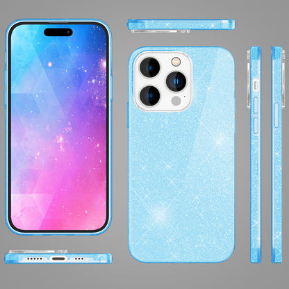 NALIA Glitzerhülle für iPhone 14 Pro Max – Funkelnder Glitzer-Look & Grip – SHINEPOP (Silikon Case) – Marke aus Berlin