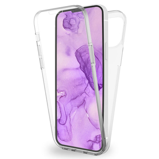 NALIA 360° Hülle für iPhone 14 Plus – Vorne & Hinten Schutz – 360GUARD (Full-Body Case) – Marke aus Berlin
