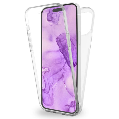 NALIA 360° Hülle für iPhone 14 Pro – Vorne & Hinten Schutz – 360GUARD (Full-Body Case) – Marke aus Berlin