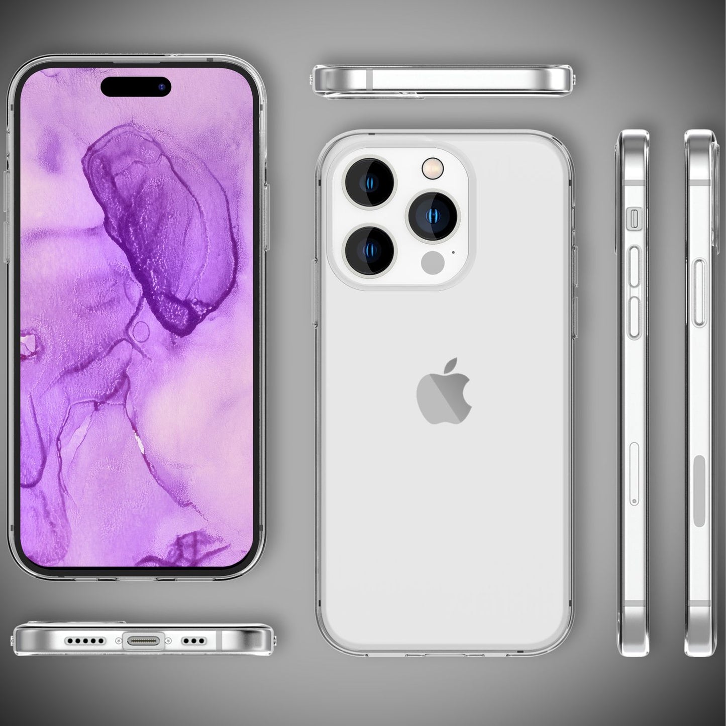 NALIA 360° Hülle für iPhone 14 Pro – Vorne & Hinten Schutz – 360GUARD (Full-Body Case) – Marke aus Berlin