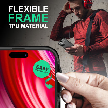 NALIA Silikonhülle für iPhone 14 Pro Max – Rutschfest & Matt – VORTEX (Gebürstete Optik & Carbon Design) – Marke aus Berlin