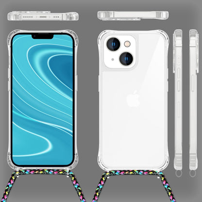 NALIA Handykette für iPhone 14 – Transparentes Hybrid-Case & Band – HANGIT PRO (Anti-Gelb Rückseite & Verstellbar) – Marke aus Berlin