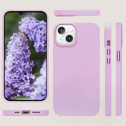 NALIA Handyhülle für iPhone 14 Plus – Weizenstroh Case (Pflanzenbasiert) – BIOVERA – Matt & Stoßfest (Vegan) – Marke aus Berlin