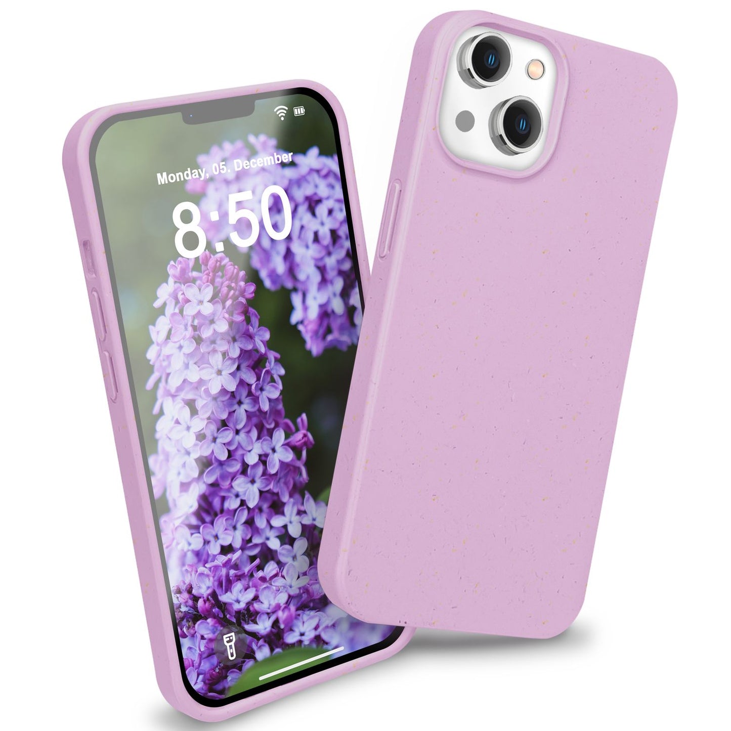 NALIA Handyhülle für iPhone 14 Plus – Weizenstroh Case (Pflanzenbasiert) – BIOVERA – Matt & Stoßfest (Vegan) – Marke aus Berlin