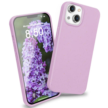 NALIA Handyhülle für iPhone 14 Plus – Weizenstroh Case (Pflanzenbasiert) – BIOVERA – Matt & Stoßfest (Vegan) – Marke aus Berlin