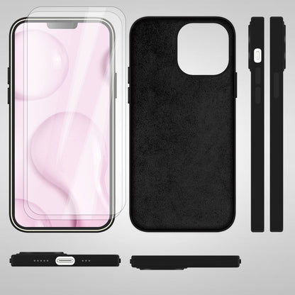 NALIA Magnet Silikonhülle für iPhone 14 – MagSafe kompatibel & Liquid Silicone – SLIQ (Soft-Touch Schutz & Mikrofaser Innen) – Marke aus Berlin