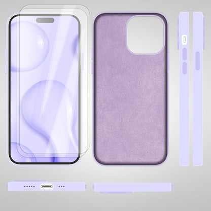 NALIA Magnet Silikonhülle für iPhone 14 Pro – MagSafe kompatibel & Liquid Silicone – SLIQ (Soft-Touch Schutz & Mikrofaser Innen) – Marke aus Berlin