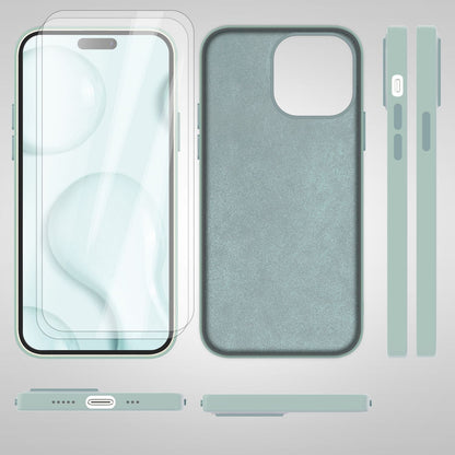 NALIA Magnet Silikonhülle für iPhone 14 Pro Max – MagSafe kompatibel & Liquid Silicone – SLIQ (Soft-Touch Schutz & Mikrofaser Innen) – Marke aus Berlin