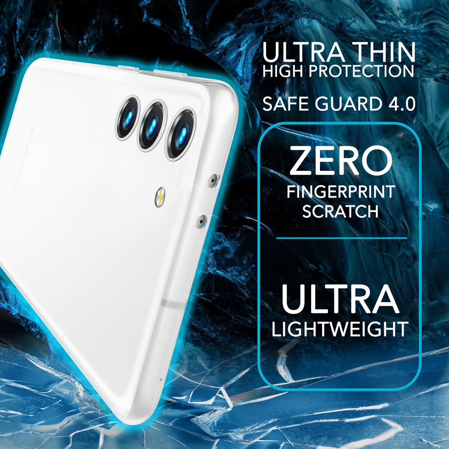 NALIA Ultra Slim Hardcase für Samsung Galaxy S23 Plus – Matt & 0.3mm Dünn – PHANTOM (Dünnes Cover & Kamera-Vollschutz) – Marke aus Berlin