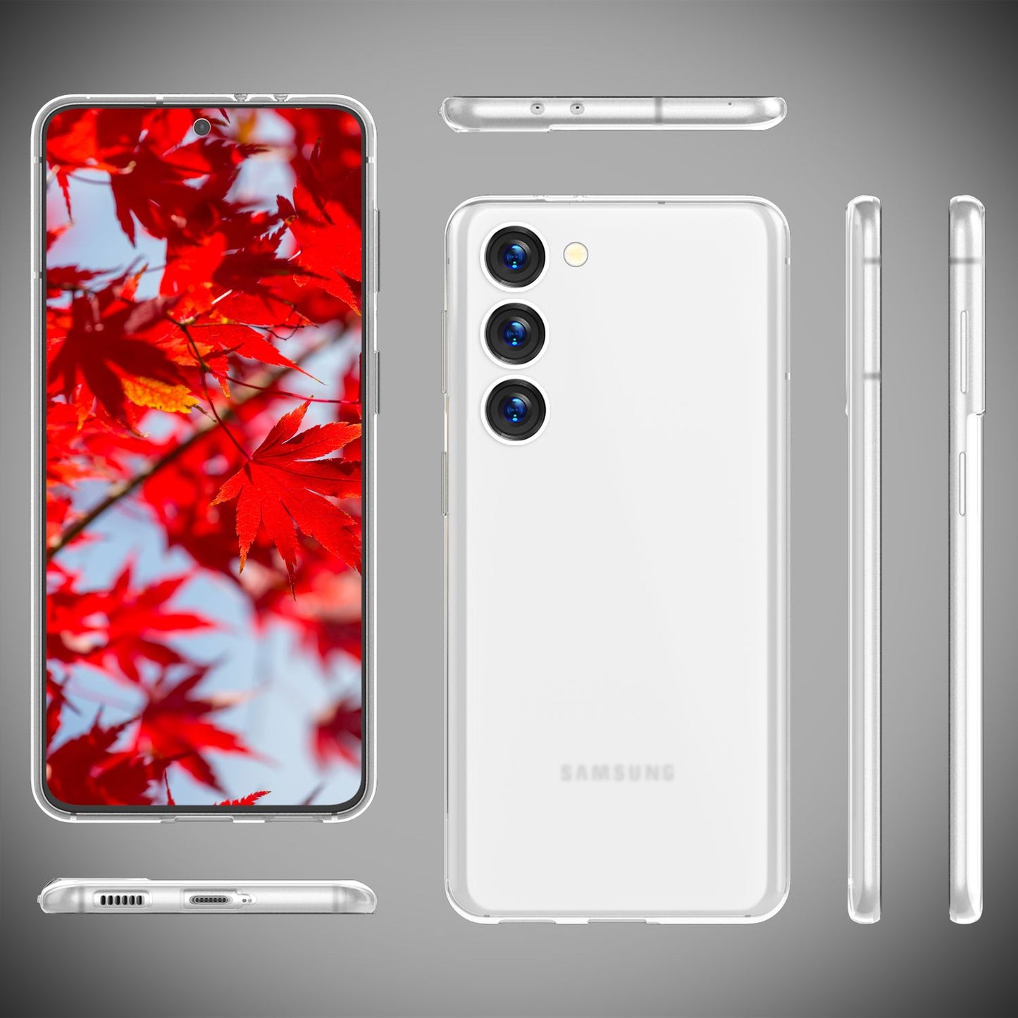 NALIA Ultra Slim Hardcase für Samsung Galaxy S23 Plus – Matt & 0.3mm Dünn – PHANTOM (Dünnes Cover & Kamera-Vollschutz) – Marke aus Berlin