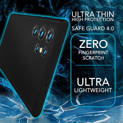 NALIA Ultra Slim Hardcase für Samsung Galaxy S23 Ultra – Matt & 0.3mm Dünn – PHANTOM (Dünnes Cover & Kamera-Vollschutz) – Marke aus Berlin