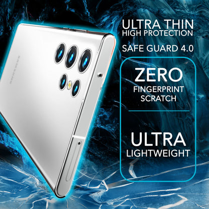 NALIA Ultra Slim Hardcase für Samsung Galaxy S23 Ultra – Matt & 0.3mm Dünn – PHANTOM (Dünnes Cover & Kamera-Vollschutz) – Marke aus Berlin