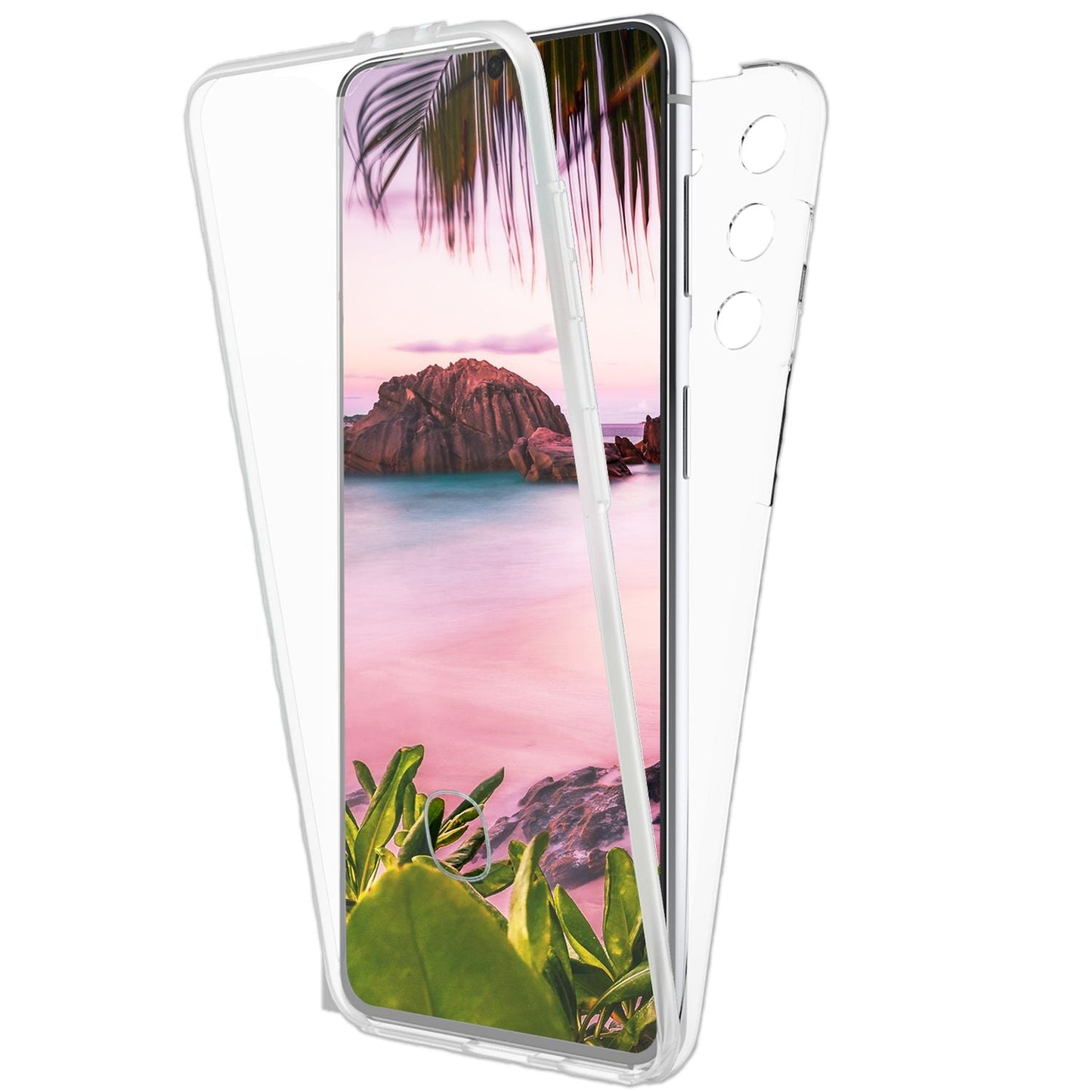 NALIA 360° Hülle für Samsung Galaxy S23 Plus – Vorne & Hinten Schutz – 360GUARD (Full-Body Case) – Marke aus Berlin