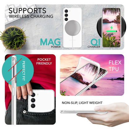 NALIA 360° Hülle für Samsung Galaxy S23 Plus – Vorne & Hinten Schutz – 360GUARD (Full-Body Case) – Marke aus Berlin