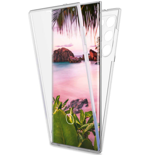 NALIA 360° Hülle für Samsung Galaxy S23 Ultra – Vorne & Hinten Schutz – 360GUARD (Full-Body Case) – Marke aus Berlin