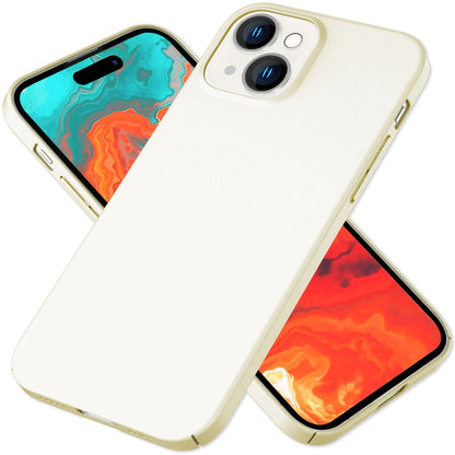 NALIA Ultra Slim Hardcase für iPhone 15 – Anti-Fingerabdruck & 0.5mm Dünn – PUREFIT (Matt & Leicht) – Marke aus Berlin