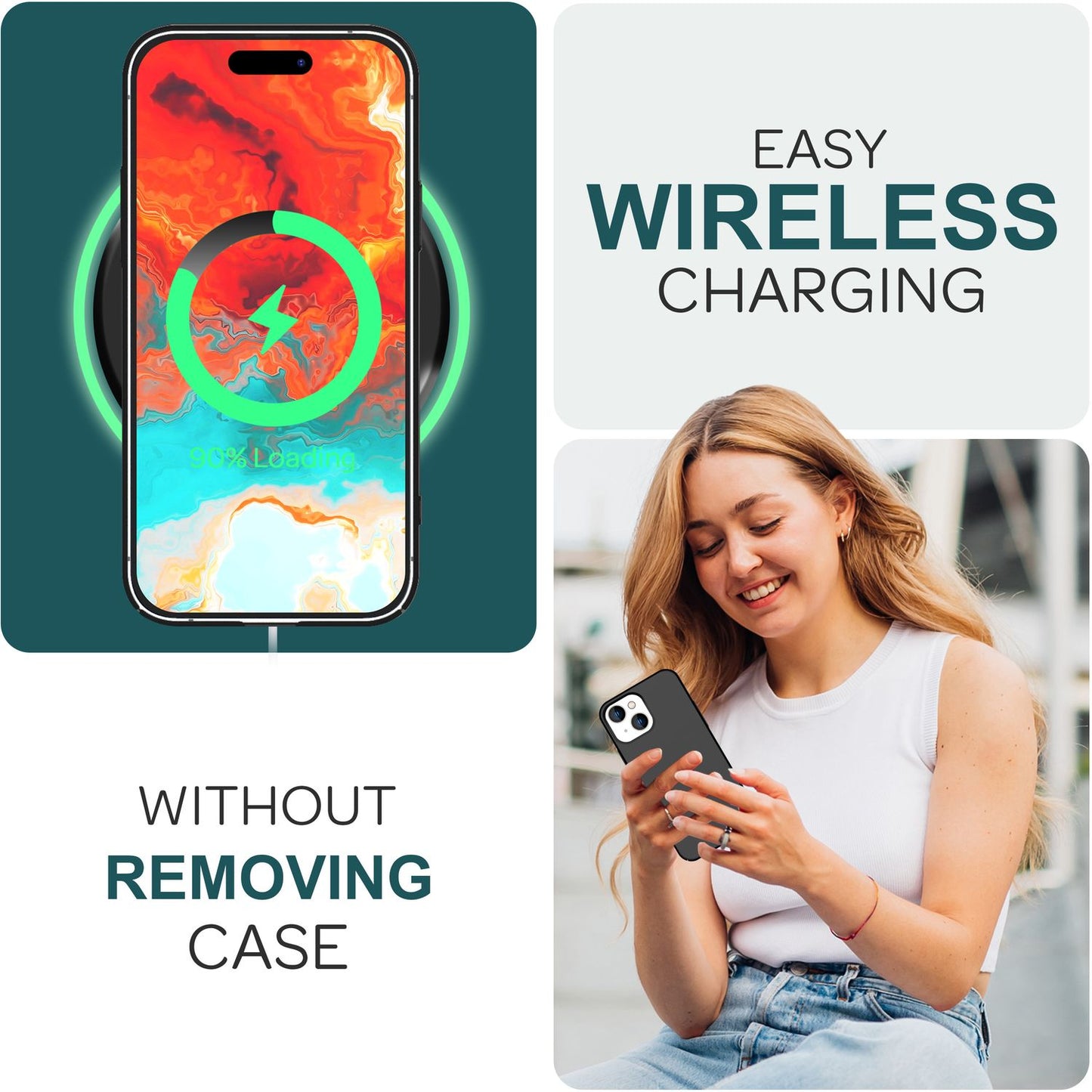 NALIA Ultra Slim Hardcase für iPhone 15 – Anti-Fingerabdruck & 0.5mm Dünn – PUREFIT (Matt & Leicht) – Marke aus Berlin