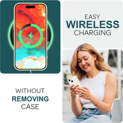 NALIA Ultra Slim Hardcase für iPhone 15 Plus – Anti-Fingerabdruck & 0.5mm Dünn – PUREFIT (Matt & Leicht) – Marke aus Berlin