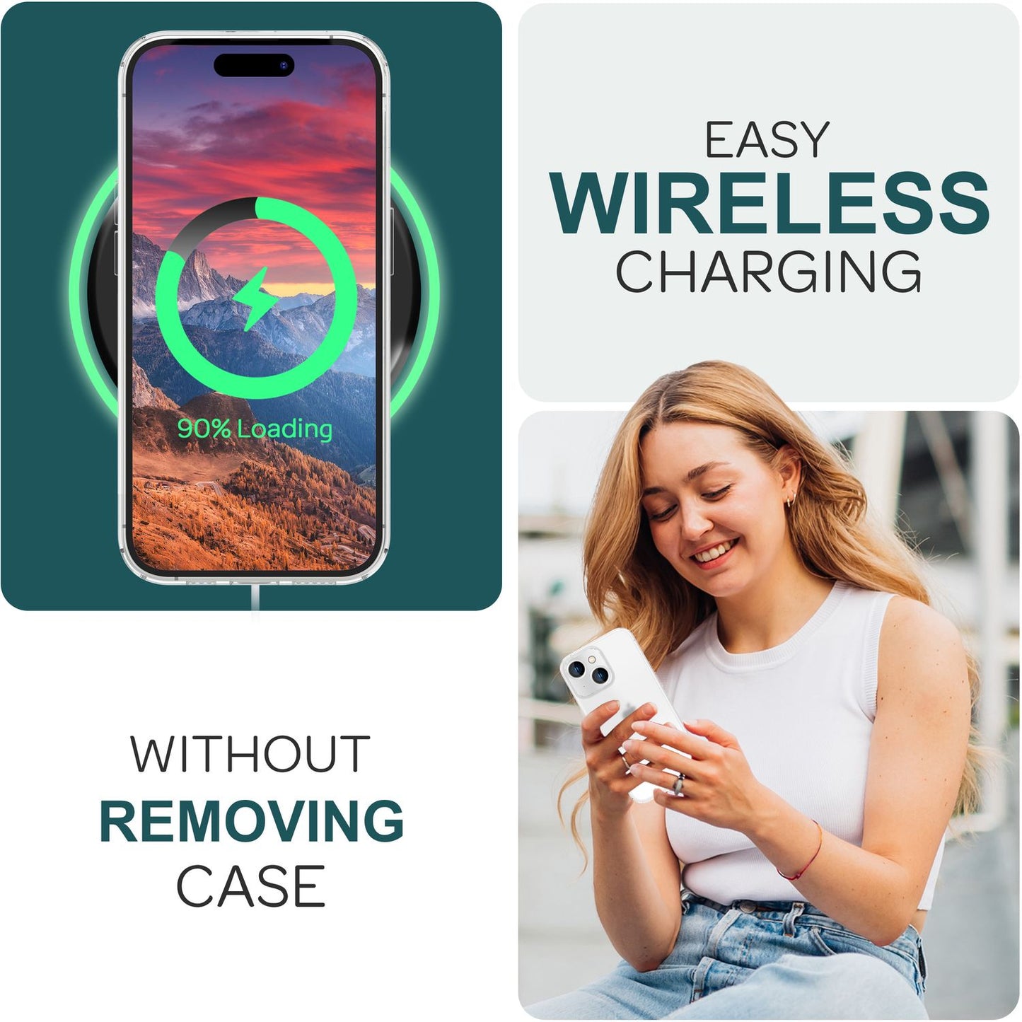 NALIA Ultra Slim Hardcase für iPhone 15 Plus – Matt-Transparent & 0.3mm Dünn – PHANTOM (Dünnes Cover & Kamera-Vollschutz) – Marke aus Berlin