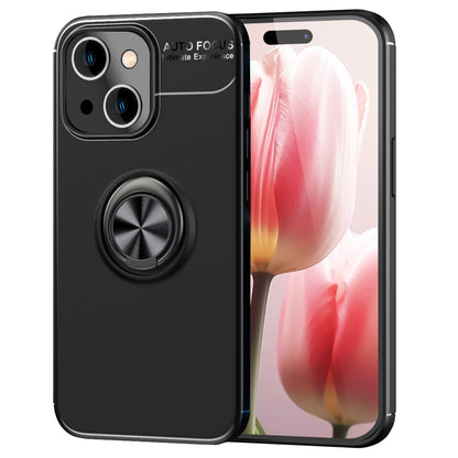 NALIA Ringhülle für iPhone 15 Plus – Ring-Ständer 360° & für Magnet-Halter – GRIP360 (Mattiertes Silikon Case) – Marke aus Berlin
