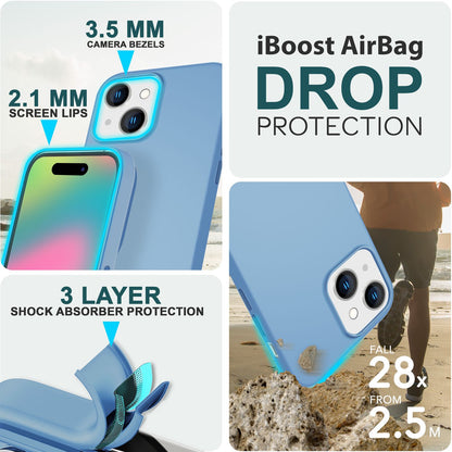 NALIA Magnet Silikonhülle für iPhone 15 – MagSafe kompatibel & Liquid Silicone – SLIQ (Soft-Touch Schutz & Mikrofaser Innen) – Marke aus Berlin