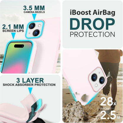 NALIA Magnet Silikonhülle für iPhone 15 – MagSafe kompatibel & Liquid Silicone – SLIQ (Soft-Touch Schutz & Mikrofaser Innen) – Marke aus Berlin