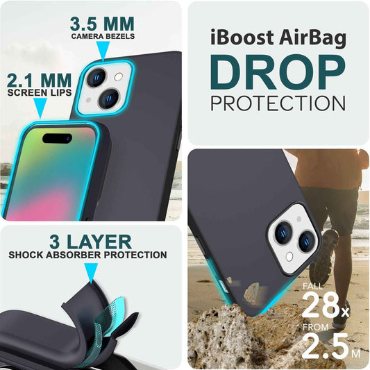 NALIA Magnet Silikonhülle für iPhone 15 Plus – MagSafe kompatibel & Liquid Silicone – SLIQ (Soft-Touch Schutz & Mikrofaser Innen) – Marke aus Berlin