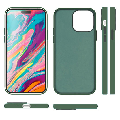NALIA Magnet Silikonhülle für iPhone 15 Plus – MagSafe kompatibel & Liquid Silicone – SLIQ (Soft-Touch Schutz & Mikrofaser Innen) – Marke aus Berlin