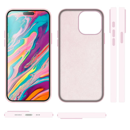 NALIA Magnet Silikonhülle für iPhone 15 Pro – MagSafe kompatibel & Liquid Silicone – SLIQ (Soft-Touch Schutz & Mikrofaser Innen) – Marke aus Berlin