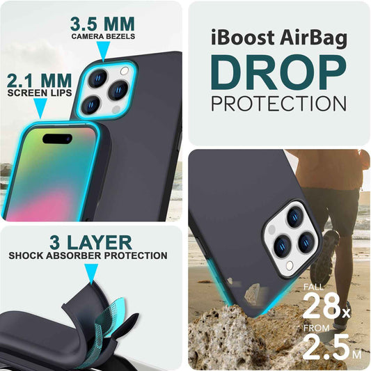 NALIA Magnet Silikonhülle für iPhone 15 Pro Max – MagSafe kompatibel & Liquid Silicone – SLIQ (Soft-Touch Schutz & Mikrofaser Innen) – Marke aus Berlin