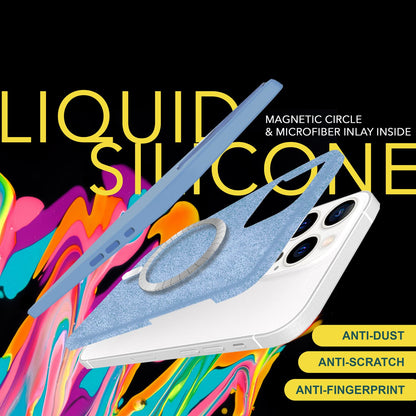 NALIA Magnet Silikonhülle für iPhone 15 Pro Max – MagSafe kompatibel & Liquid Silicone – SLIQ (Soft-Touch Schutz & Mikrofaser Innen) – Marke aus Berlin