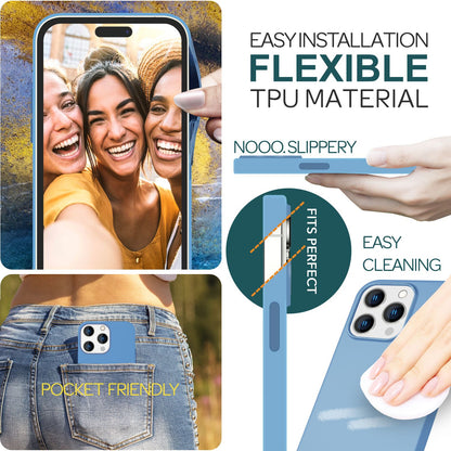 NALIA Magnet Silikonhülle für iPhone 15 Pro Max – MagSafe kompatibel & Liquid Silicone – SLIQ (Soft-Touch Schutz & Mikrofaser Innen) – Marke aus Berlin