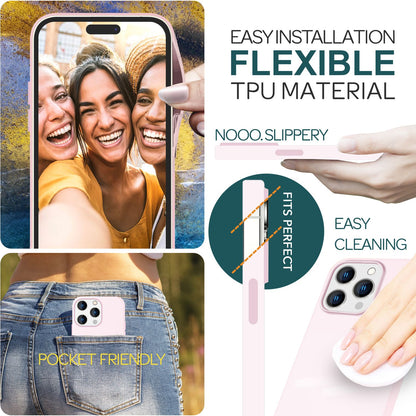 NALIA Magnet Silikonhülle für iPhone 15 Pro Max – MagSafe kompatibel & Liquid Silicone – SLIQ (Soft-Touch Schutz & Mikrofaser Innen) – Marke aus Berlin